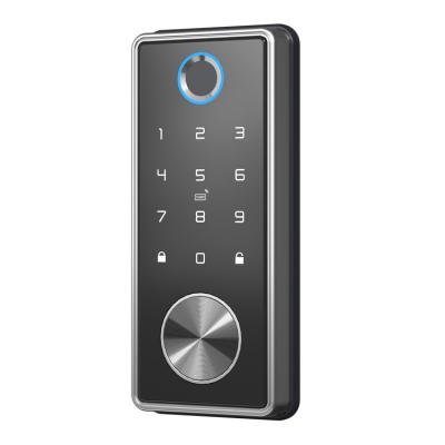 China Conveniente cerradura de puertas de huellas dactilares para hoteles en el hogar controlada por la aplicación Tuya TTlock en venta