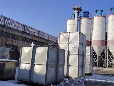Chine 30000 litres de réservoir d'eau sectionnel en FRP en fibre de verre SMC en panneau plastique au Kenya à vendre