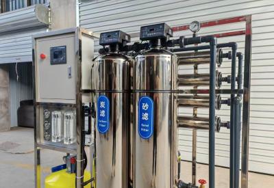 China Ro Water Treatment Plant 8040-2core Membrane Housing and SS304 Material with 99% Purification Rate for sale