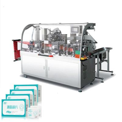 Chine fonctionnement humide facial automatique d'économie de puissance de machine à emballer du tissu 4.8kw bon à vendre