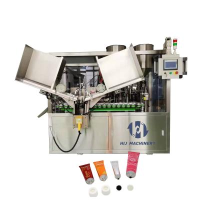 China High Speed Automatic Soft Tube Cream Filling Machine Lotion Filling And Sealing Machine for sale