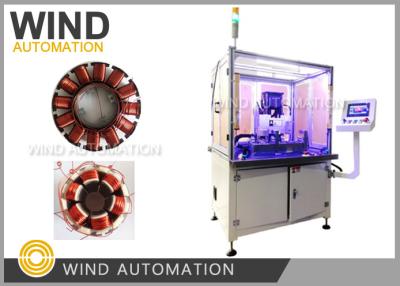 China Inslot Outrunner Stator Winding Machine Four Axis Servo Needle Winder 7kw Awg18 / Awg38 for sale