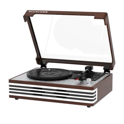 China AXU IN High End Customized Modern Design Phonograph RetroTurntable Phonograph With Three RPM Speed Wireless Playing Portable Record Player for sale