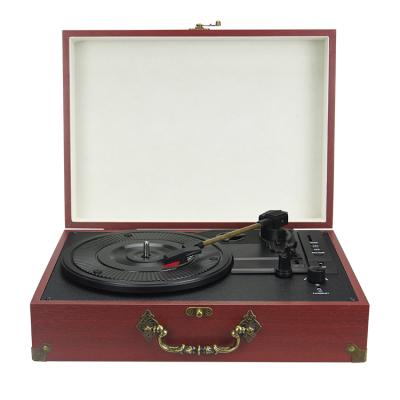 China Excellent Portable Suitcase Quality Turntable Vinyl Turntable Wholesale Three Speed Vinyl Record Records For Your Selection for sale