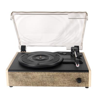 China New Design Vintage Home Audio Suitcase Record Player With Wireless Turntable Three Speed LP Player Antique Speaker Phonograph Retro Vinyl for sale