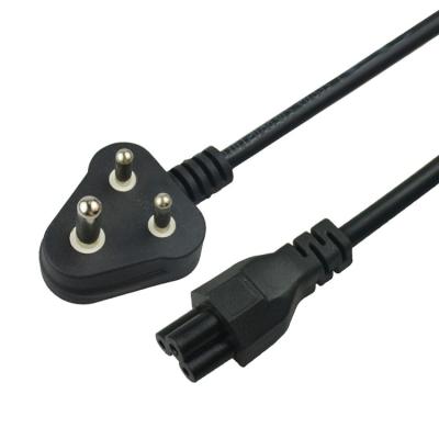 China 1.5mm C19 India 3 Prong Computer Power Cord South Africa Power Cable for sale