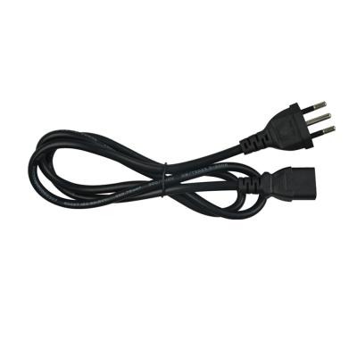 China Durable Standard Copper Electrical Power Cord 3Pin Indian Power Cable for sale
