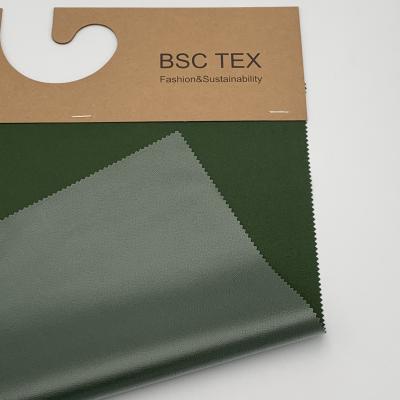 中国 Recycled 75D Mechanical Stretch Twill Recycled Polyester Fabric 販売のため