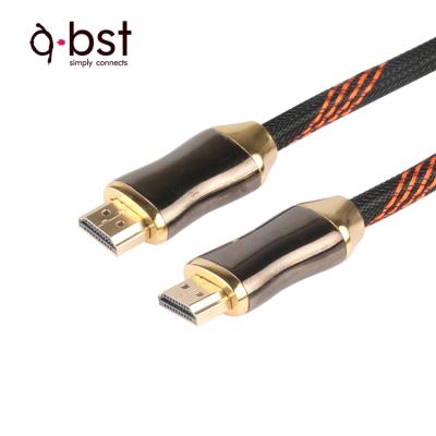 China Video Game Player A-BST Wholesale Price Popular Products With Zinc Alloy Connector Braided Hdmi 2.0 Super 3d 2k 4k Speed Hdmi Cables for sale