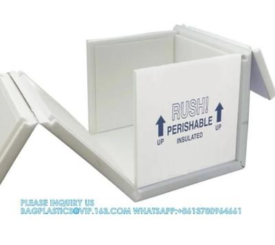 China Refrigerador de caja de espuma de poliestireno Contenedores de espuma de poliestireno Eps Refrigerador de envío aislado ecológico en venta
