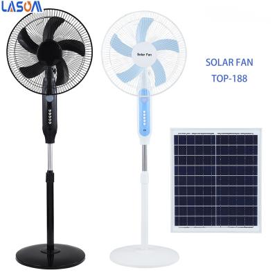 China New Products 15W 25W Solar Panel 15W 25W Home Solar Power Fan Die-Casting Aluminum Solar Rechargeable Speed Fan Solar Emergency Fan 5 16 Inch for sale