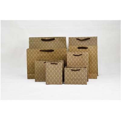 Cina Capacità di 5 kg di peso Sacchetti di carta per la spesa Kraft Imballaggi ecologici Riciclati in vendita