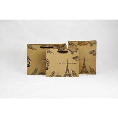 Cina Abbigliamento duraturo Indumenti Borse di carta Borsa di shopping personalizzata sostenibile in vendita