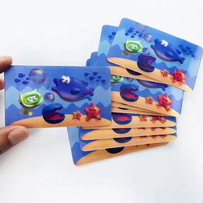 Cina Cartolina 3D PET lenticolare personalizzabile per pubblicità e souvenir in vendita