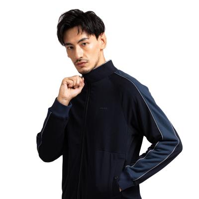 China Breathable Best Sell 48% Long-staple Cotton Breathable Fashionable Top Quality Casual Zippered Sweatshirt for sale