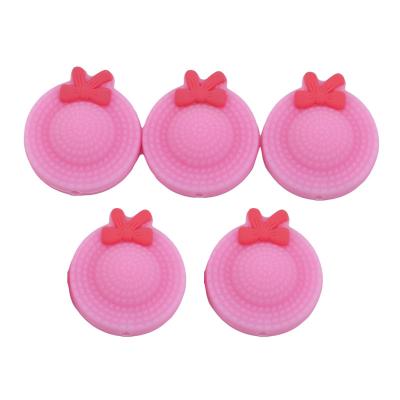 China Other China Manufacturer Custom BPA Free Silicone Cap Beads For Baby Chewing Teether for sale