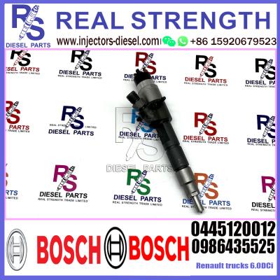 China Diesel Common Rail Fuel Injector 0445120012 0986435525 0445120013 5010450532 For Renault trucks 6.0DCi for sale