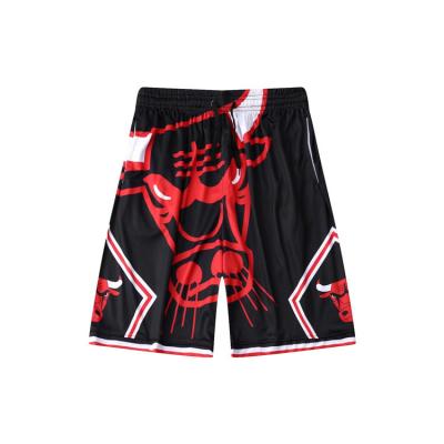 China Custom 2022 Plus Size High Quality Antibacterial Plus Size Mens Sports Basketball Empty Plain Simple Graphic Shorts for sale