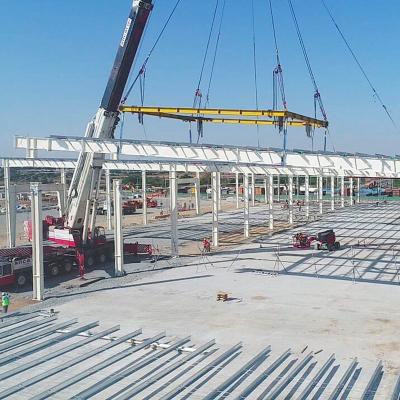 China Q355b Raw Material Steel Structure Workshop Versatile Modular for sale