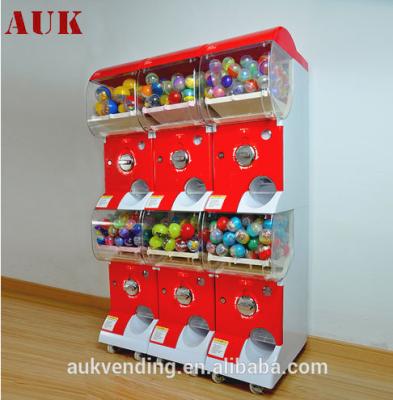 China Sell capsule toys two layers capsule toy gashapon ball bouncy vending machine for sale