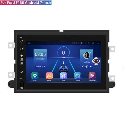 China Android 64+4 Car Radio DVD GPS Navigation Multimedia Stereo VCR For Ford F150 F250 F350 E250 Mustang Focus EDGE Escape for sale