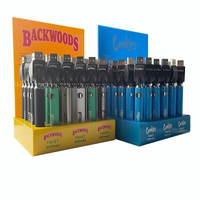 Chine la torsion électronique de batterie de cigarette de 900mAh Vape préchauffent la tension réglable à vendre