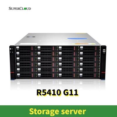 China Supercloud R5410 G11 36X3.5 2X2.5 2XNVME M.2 Gebruikte 36X16T HDD 1X1T SSD-opslag 12 X 2,5 inch SATA/SAS SSD's Hot-plug Hot-swappable fans Te koop