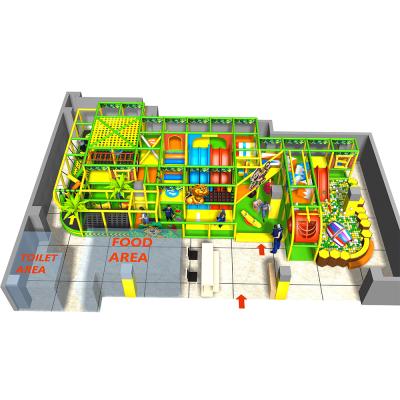 China Wonderland Plastic Professional Children Indoor Playground Playground Equipment for sale