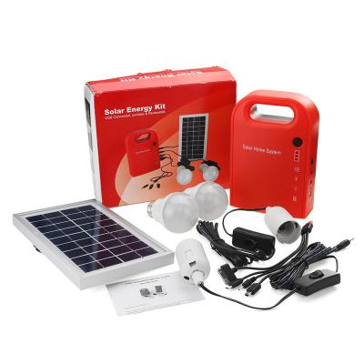 China Portable 3W Solar Lighting Kit Solar Energy Light Bulb Emergency Rechargeable Led Solar Camping Lamp SG0603 for sale