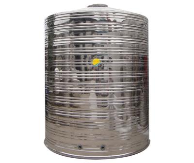 China Proyecto de acero inoxidable de la agua caliente del tanque de agua del almacenamiento de la categoría alimenticia con vertical del sistema del aislamiento o el tipo plano. en venta