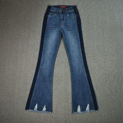China Handmade casual clothing sceond casual fashion used jeans wholesale mixed used denim for women for sale