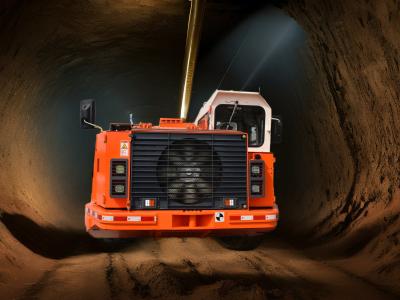 China The DERUI DRUK-30 Mine Articulated Load Haul Dump Truck Underground Mine Usage for sale