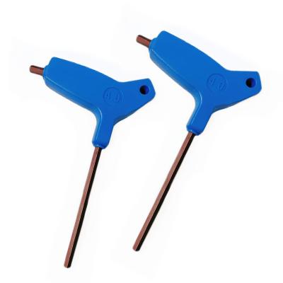 China Chrome Vanadium Steel Boring tools l-type hex allen key wrench hex screwdriver3/4/5/6 S2 T type crutch type flat head hexagonal wrench for sale