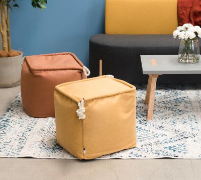 China Sofa Bed Luckysac Hot Selling Sitzsack Bean Bag Chair Wholesale Colorful Bean Bag Couch Pouf Beanbags For Garden for sale