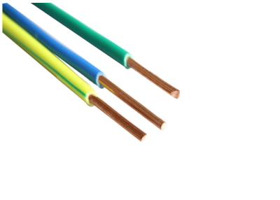 Chine Câble électrique de conducteur de cuivre solide avec l'isolation H07V-U de PVC à vendre
