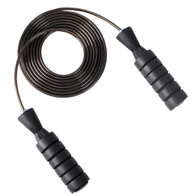 China Wholesale PVC Speed Rope Bearings Men And Women Weight Loss Fitness Training Wire Rope Jumping Jumping for sale