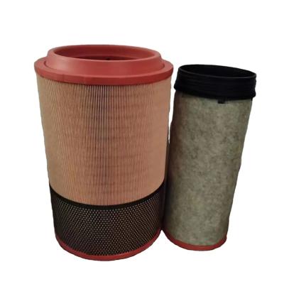 China Aluminum Alloy WG9725190102 PU2841 SINOTURK Air Filter A7 HAOMAN HOWO SHACMAN F2000 F3000 FAW 371 336 Truck Accessories Air Filter K2841 for sale
