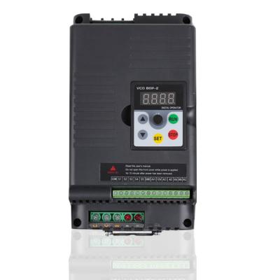 China 4kw 220v to 380v variable frequency inverter vsd drive vfd direct from factory 210 118 180 mm for sale