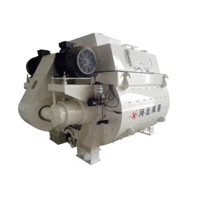 China Construction works HSM Twin Shaft Concrete Mixer JS1000 For Sale for sale