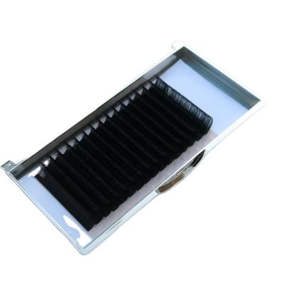 China Natural Long Private Label 0.12 Classic Lashes Silk Faux Mink False Synthetic Individual Eyelash Extension OEM New Soft OEM for sale
