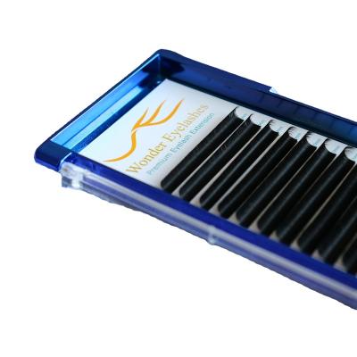 China Natural Long Private Label 0.25 Classic Lashes Silk Faux Mink False Synthetic Individual Eyelash Extension OEM New for sale