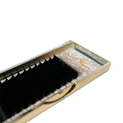China Natural Long Private Label 0.20 Classic Lashes Silk Faux Mink False Synthetic Individual Eyelash Extension OEM for sale
