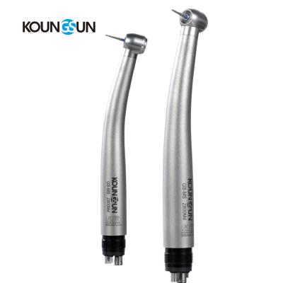 China KOUNGSUN Factory Price Dental Regional Push Button High Speed Dental Handpiece 4 Hole Standard Interface for sale