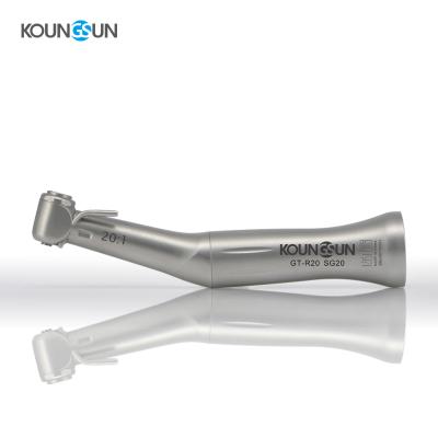 China Cheaper And High Quality Low Speed Dental Handpiece e 20:1 Dental Area Type Vs Angle Handpiece for sale