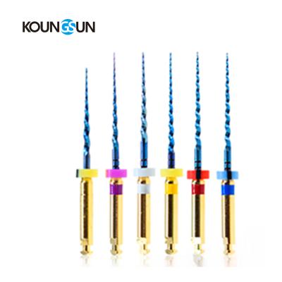 China For endodontic root canal root files super endomotor dental/dental instruments niti files root canal treatment dental rotary instruments KOUNGSUN for sale