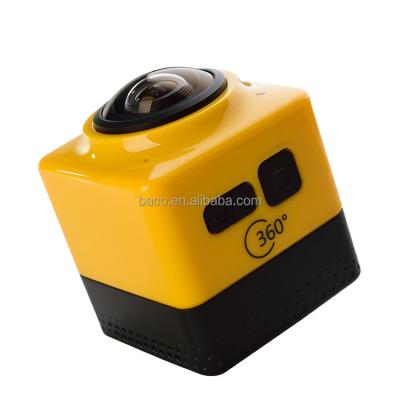 China Support WIFI sports action camera wifi cube 360 action camera 360 panorama camera for sale