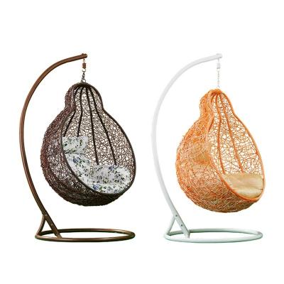 China European Standard Same Good Quality Double Panels Swing Style Swing Chair White Egg Chair Swing for sale