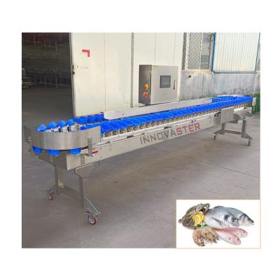 Chine Machine de tri du poids des fruits de mer de crevettes et de crabes intelligentes avec un équipement de l'industrie alimentaire de 2500 W à vendre