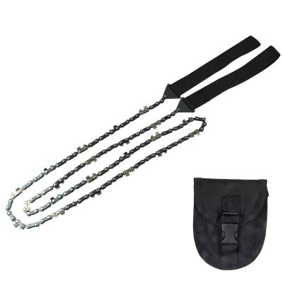 China Portable Woodworking Tool for Survival Speed Fast Cutting Manual Chainsaw Putdoor Handle Gardening Chainsaw for sale