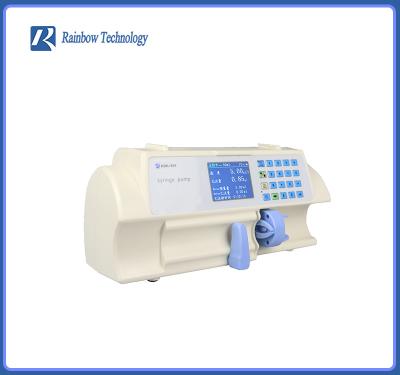 China Portable Volumetric Medical Syringe Pump 2% Precision IPX4 CF Type for sale